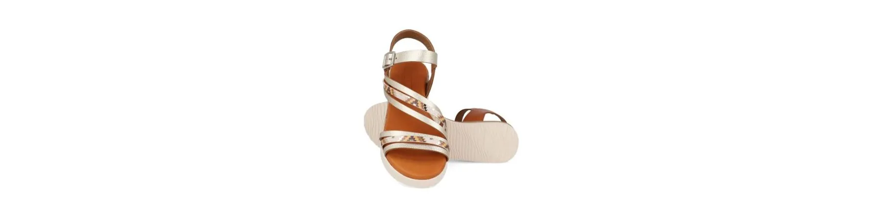 SANDALIAS COMODAS MUJER PIEL MOD. YAIZA