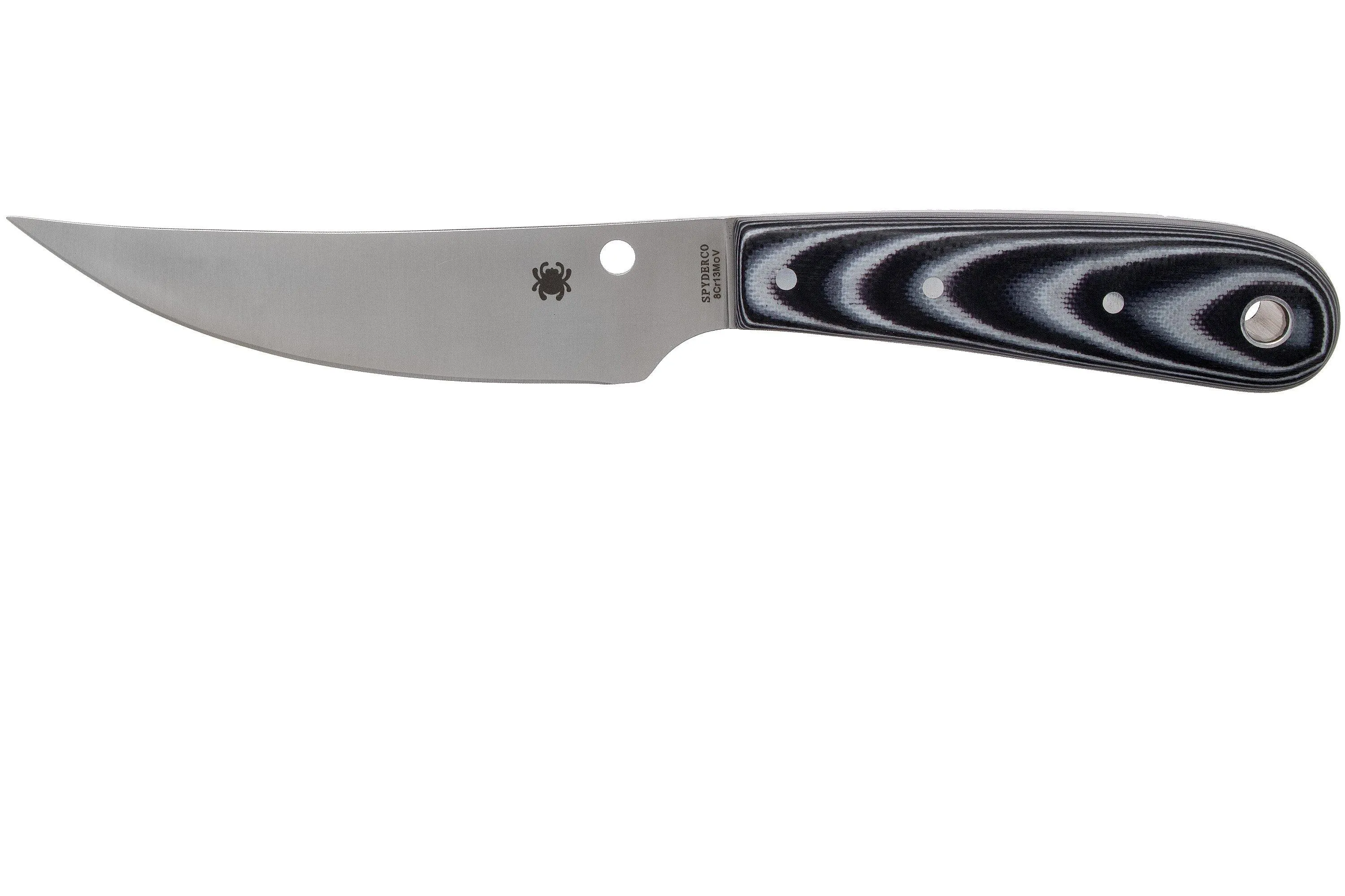 Spyderco Bow River FB64GP cuchillo fijo, Phil Wilson Design