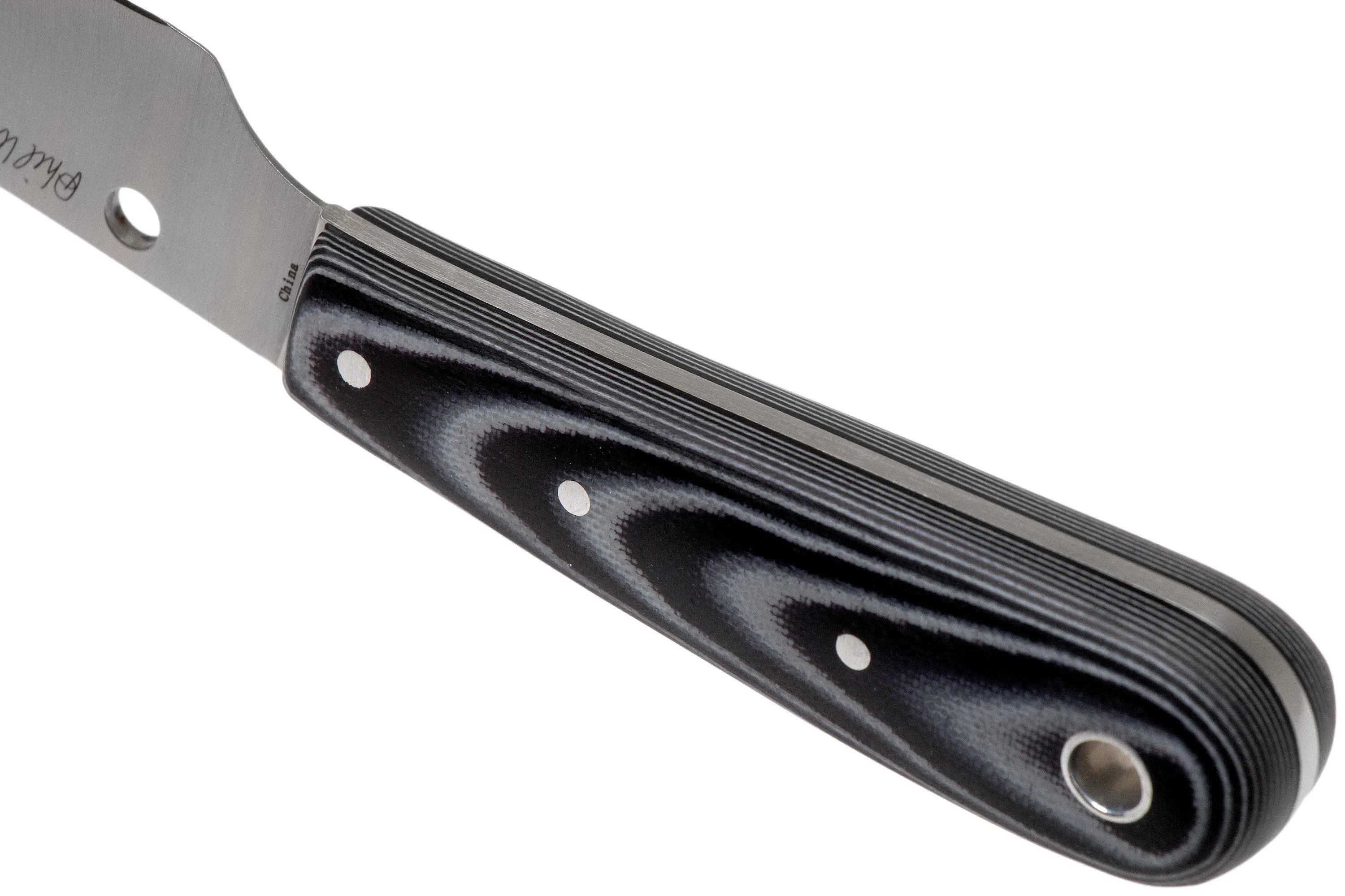 Spyderco Bow River FB64GP cuchillo fijo, Phil Wilson Design