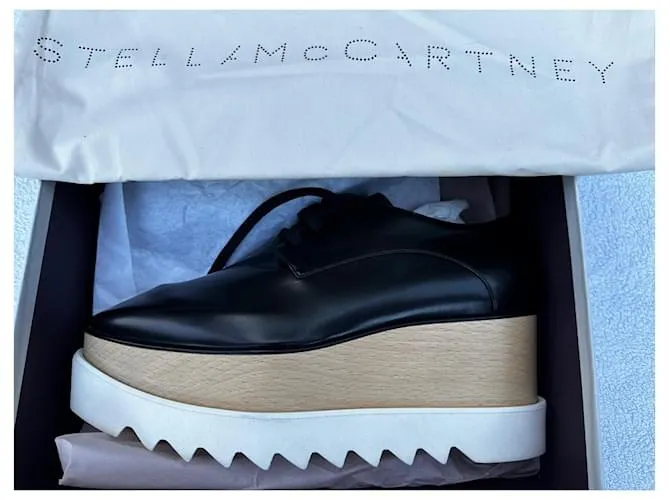Stella Mc Cartney Scarla Plast Gomma Negro 