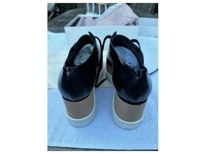 Stella Mc Cartney Scarla Plast Gomma Negro 