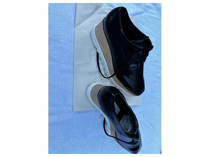 Stella Mc Cartney Scarla Plast Gomma Negro 