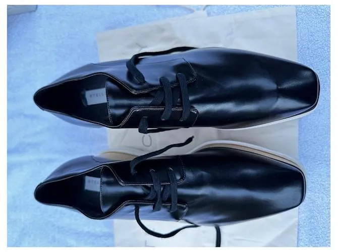 Stella Mc Cartney Scarla Plast Gomma Negro 