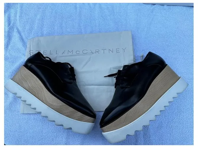 Stella Mc Cartney Scarla Plast Gomma Negro 