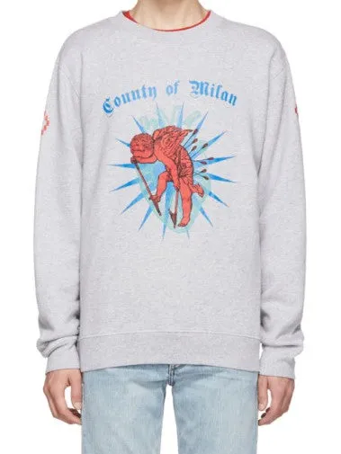 SUDADERA CUPIDO GRIS
