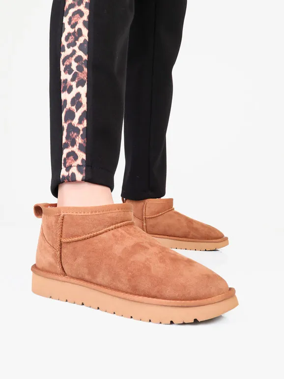 Too Like Botines bajos de mujer en tejido serraje.