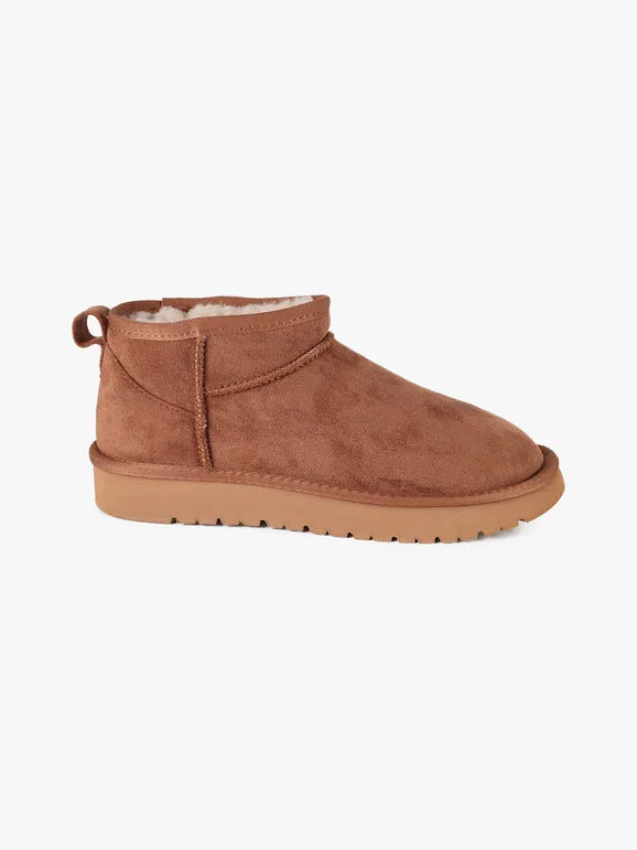 Too Like Botines bajos de mujer en tejido serraje.