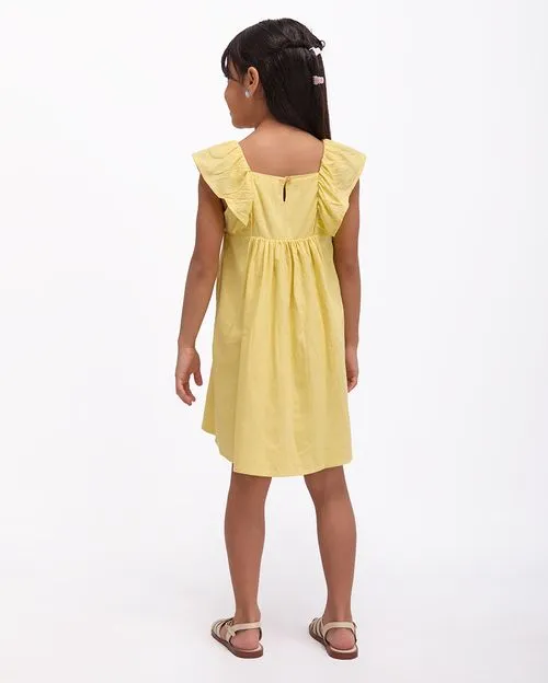 Vestido Niña Minerva Amarillo Primrose