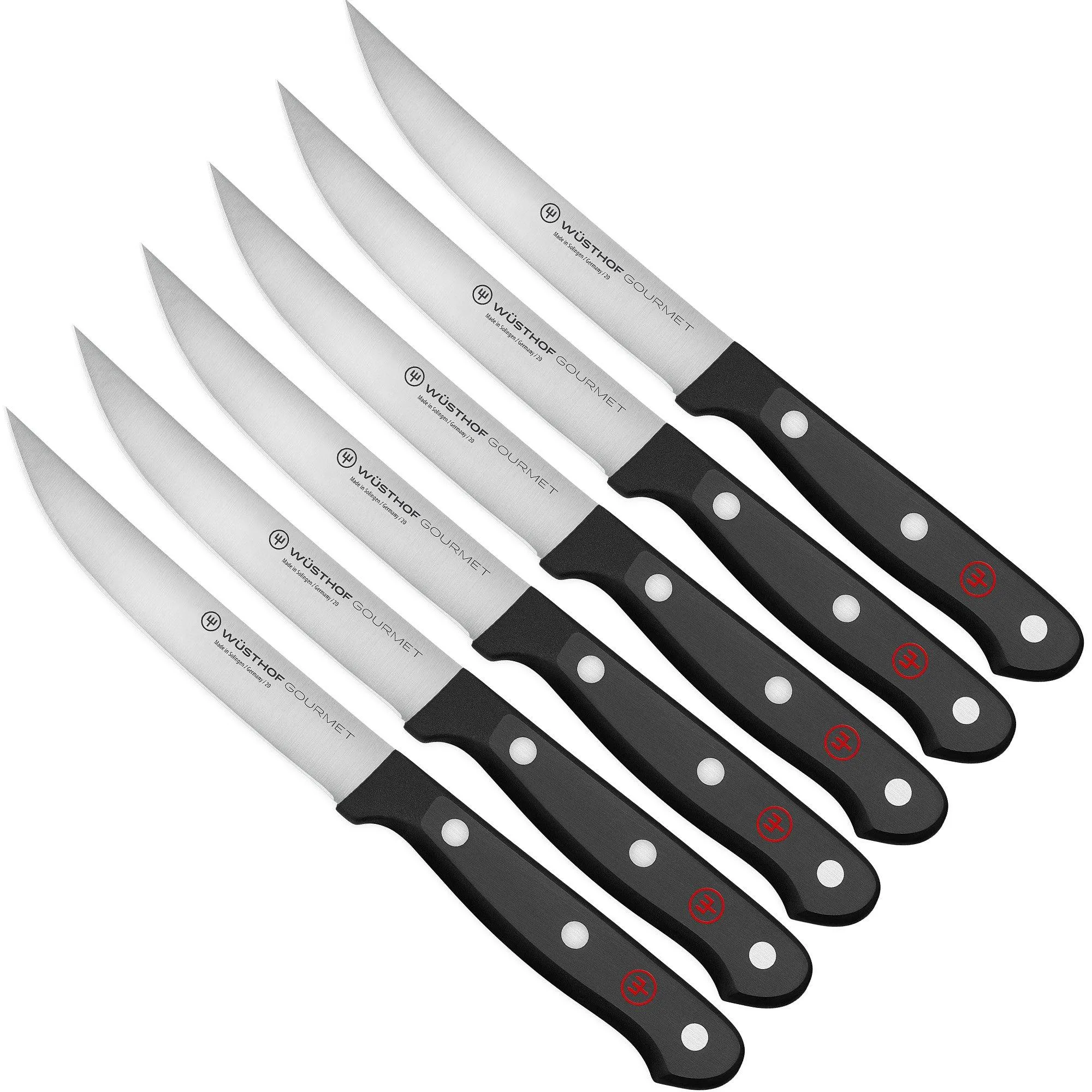 WUSTHOF GOURMET JUEGO DE CUCHILLOS PARA CARNE 6UNIDADES, 9728