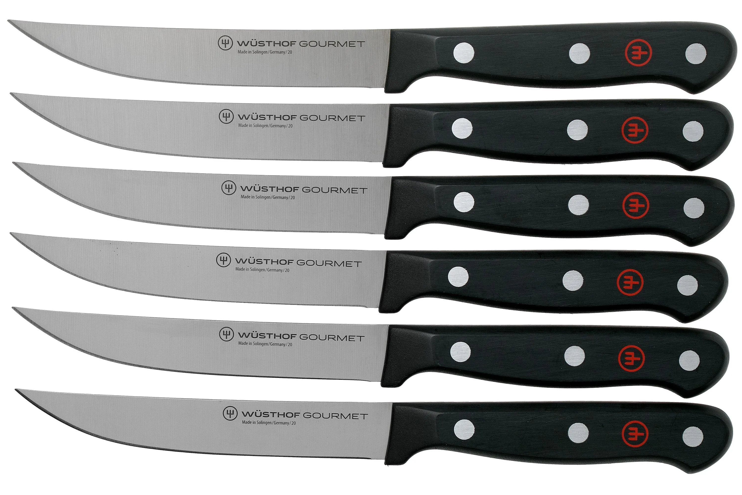 WUSTHOF GOURMET JUEGO DE CUCHILLOS PARA CARNE 6UNIDADES, 9728