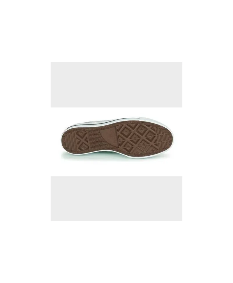 Zapatillas Botines CONVERSE Plataforma All Star Gris Chica Mujer